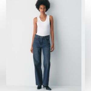 NWT Aritzia Denim Forum wide leg jeans